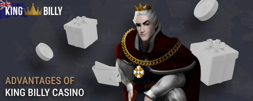 Benefits of Billy King Casino